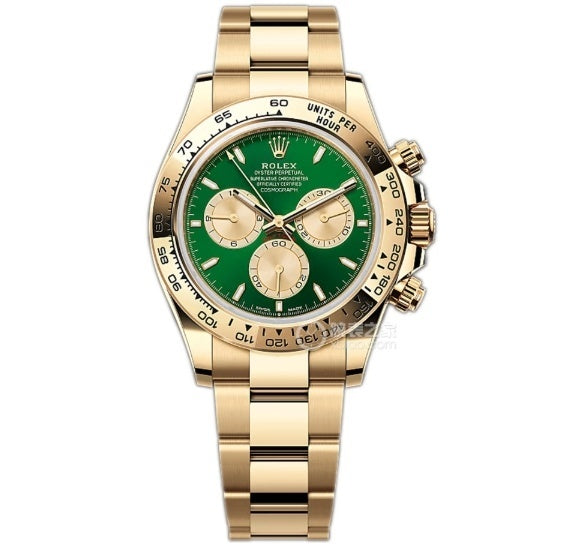 Rolex | Cosmograph Daytona | Gold & Green Dial