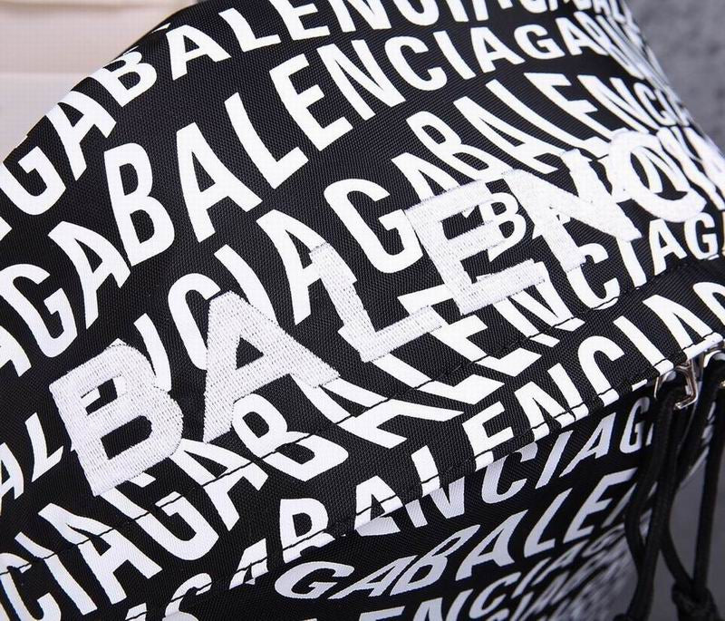Balenciaga | Allover Logo Canvas Backpack