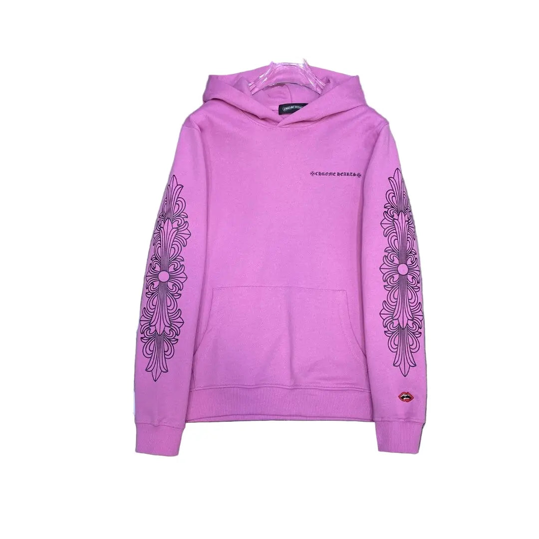 Chrome Hearts x Matty Boy | Rare Graphic Hoodie Pink Chrome Hearts