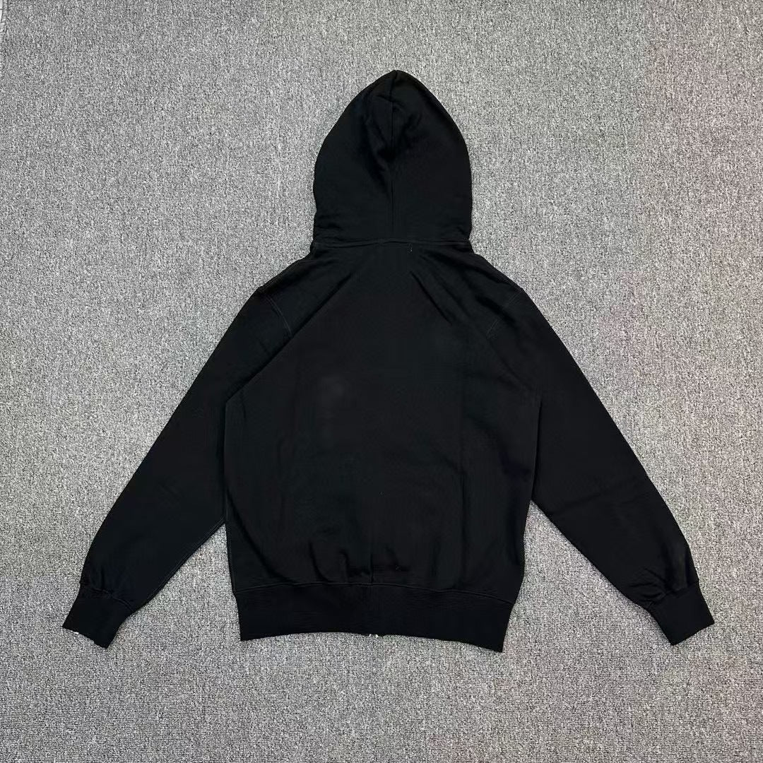 A Bathing Ape | Ape Head Full Zip Hoodie | Black & Grey