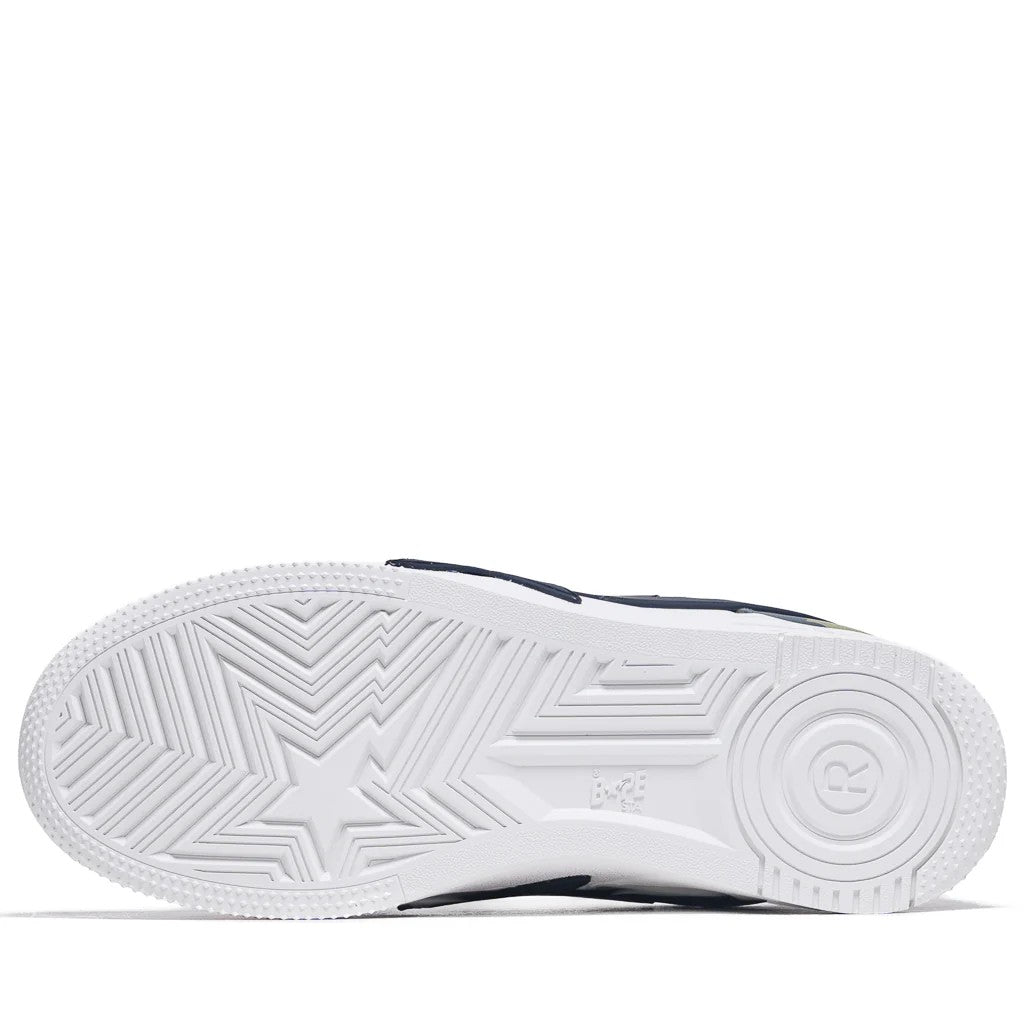 BAPE | STA OS #2 Sneaker | White Patent Camo